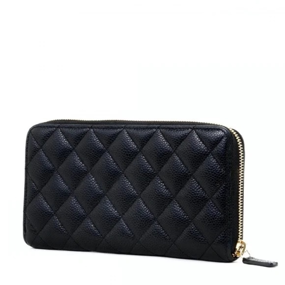 CHANEL Continental Caviar Skin Zipp Wallet - Picture 4 of 12
